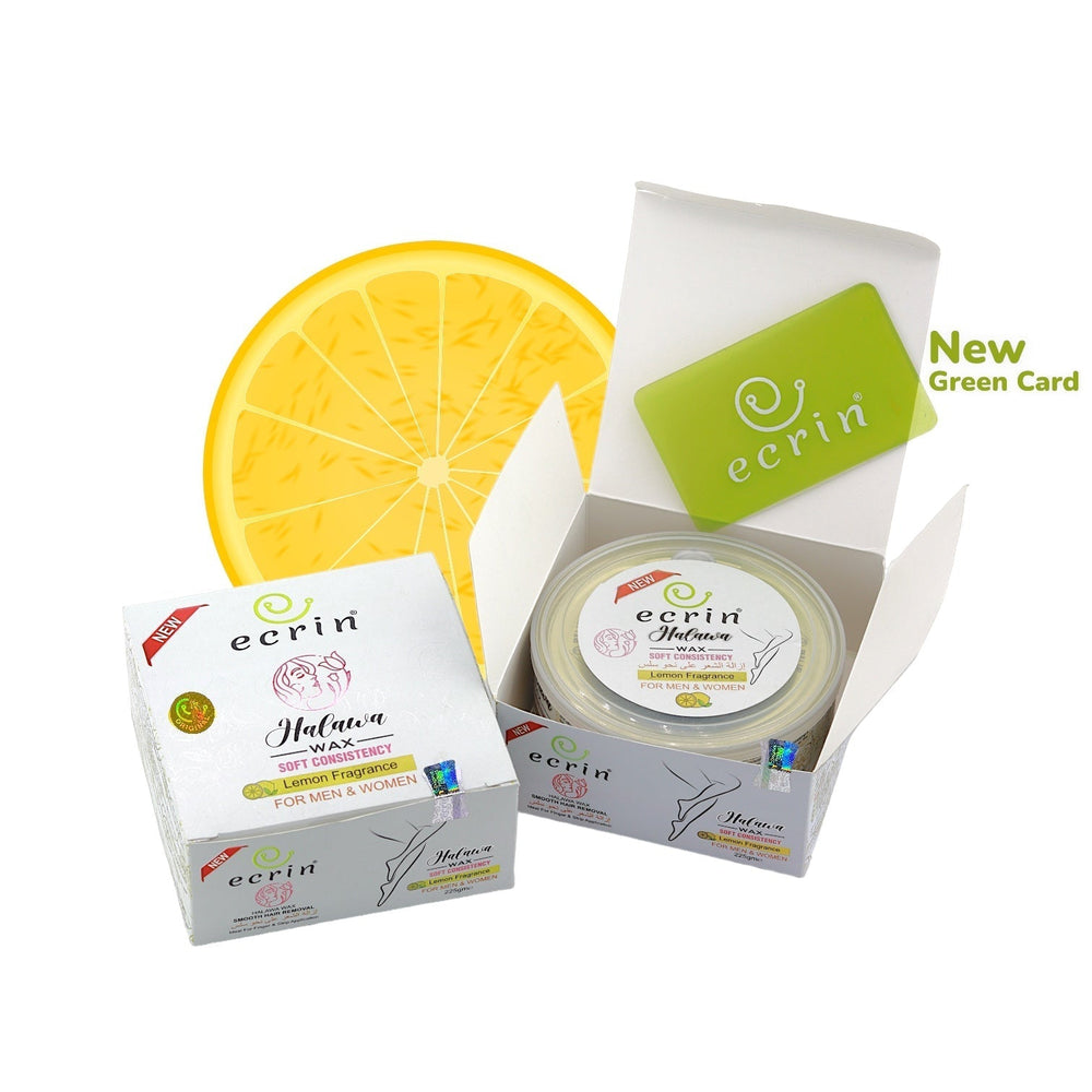 Ecrin Halawa Wax | Lemon & Sugar Base | Free Applicator Card